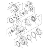Travel Reduction Device 296-6218 Fits Caterpillar E336D 336D 336DL