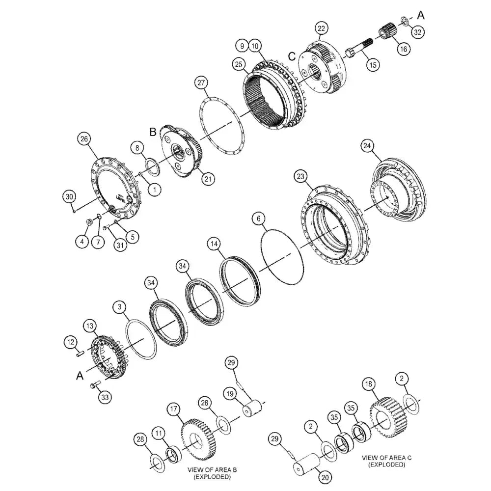 Travel Reduction Device 507-6562 Fits E323F 323F