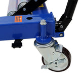 Truck Tractor Tire Wheel Dolly 2640 Capacity Heavy Duty Portable Dual Wheel Dolly - Blue - Fab Heavy Parts