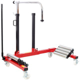 Truck Tractor Tire Wheel Dolly Heavy Duty Portable Dual Wheel Dolly with 2640 lb. Capacity - Fab Heavy Parts