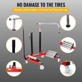 Truck Tractor Tire Wheel Dolly Heavy Duty Portable Dual Wheel Dolly with 2640 lb. Capacity - Fab Heavy Parts