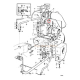 Turbo K27 Turbocharger 3802068 Fits for Volvo Penta Engine TAMD72 TAMD71A TAMD72A - Fab Heavy Parts
