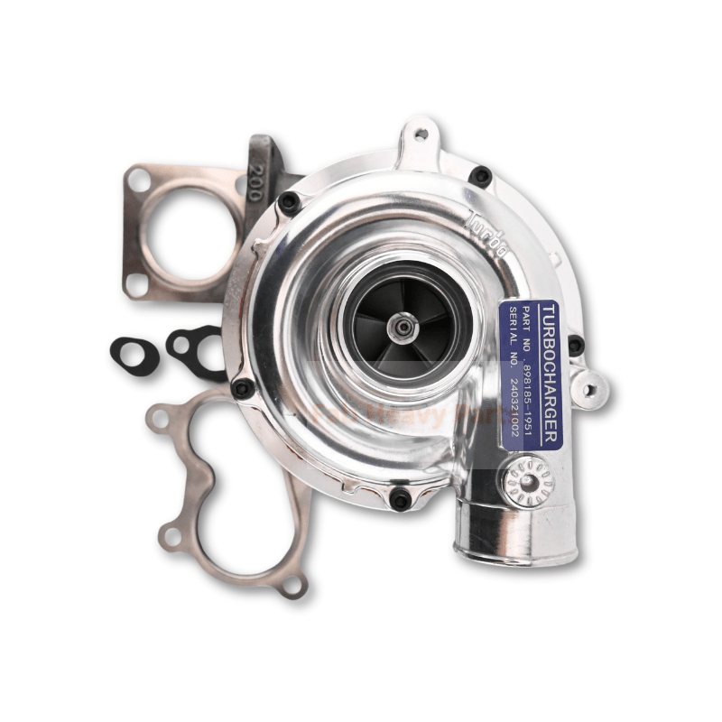 Turbo RHF5 Turbocharger 898185 - 1951 for Isuzu Engine 4JJ1X Hitachi Excavator ZX110 - 3 ZX120 - 3 ZX130K - 3 ZX135US - 3 - Fab Heavy Parts