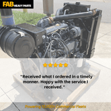 Turbo RHF5 Turbocharger MIA884648 Fits for Yanmar Engine 4TNV94CHT John Deere Loader 328E 329E 330P 330G 331P 331G 332E 333G - Fab Heavy Parts