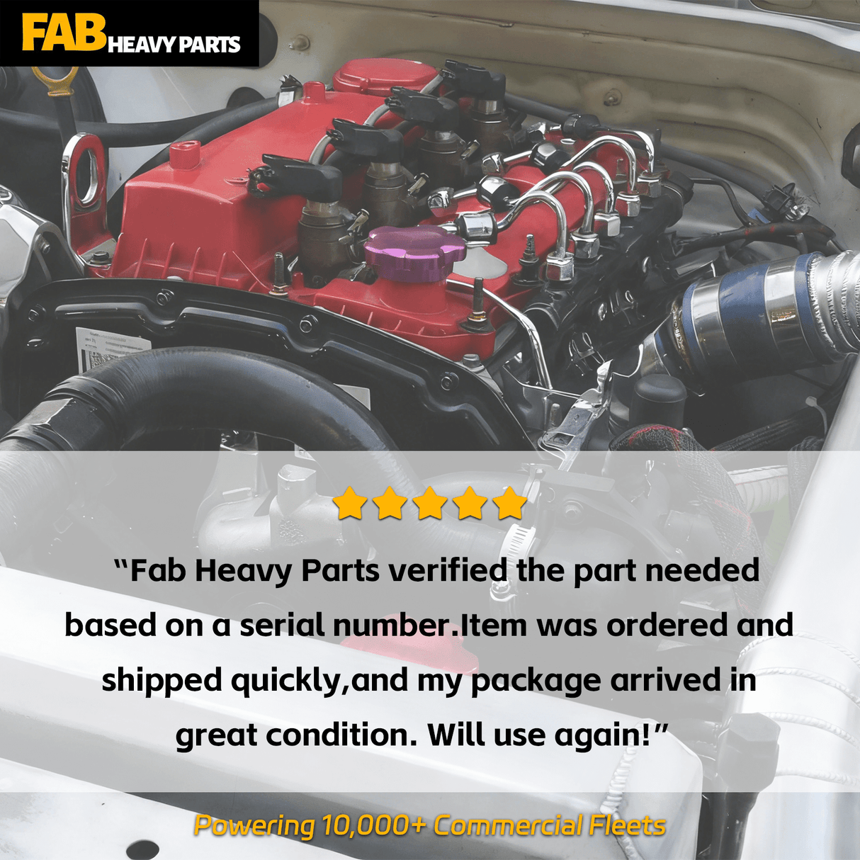 Turbo T04E10 Turbocharger VOE11033834 Fits for Volvo Engine TD73K TD73KCE Excavator EC280 Loader L120B L120C L120D - Fab Heavy Parts