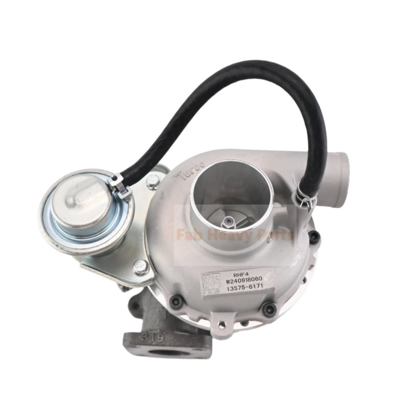 Turbo Turbocharger SBA135756170 for New Holland L170 LS170 Skid Steer Loader, Perkins Engine 404C - 22T - Fab Heavy Parts