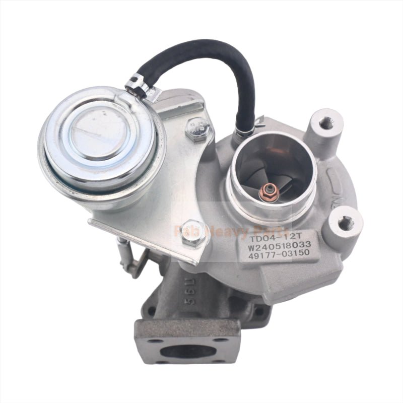 Turbocharger 1C041 - 17010 for Kubota Engine V3307 Tractor M8200 M9000 - Fab Heavy Parts
