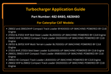 Turbocharger 482 - 8480 4828480 Fits for Caterpillar 272D2 297D2 299D2 272D3 299D3 Engine C8.3 - Fab Heavy Parts