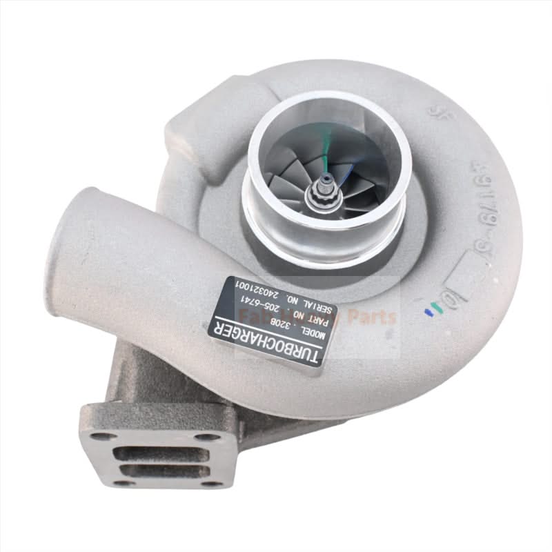 Turbocharger 4917902340 Turbo TD06H16M Fits for Caterpillar 320B 320C Excavator Mitsubishi S6K Engine - Fab Heavy Parts