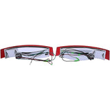 Turn Lamp Red RH & LH Rear 131794A1 131795A1 for New holland Tractor Loader LV80 U80 U80B U80C - Fab Heavy Parts