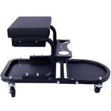 Ultimate Rolling Detailing & Utility Cart 15' 1/2" x 8' 3/4" x 18' 1/2" Black - Fab Heavy Parts
