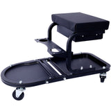 Ultimate Rolling Detailing & Utility Cart 15' 1/2" x 8' 3/4" x 18' 1/2" Black - Fab Heavy Parts