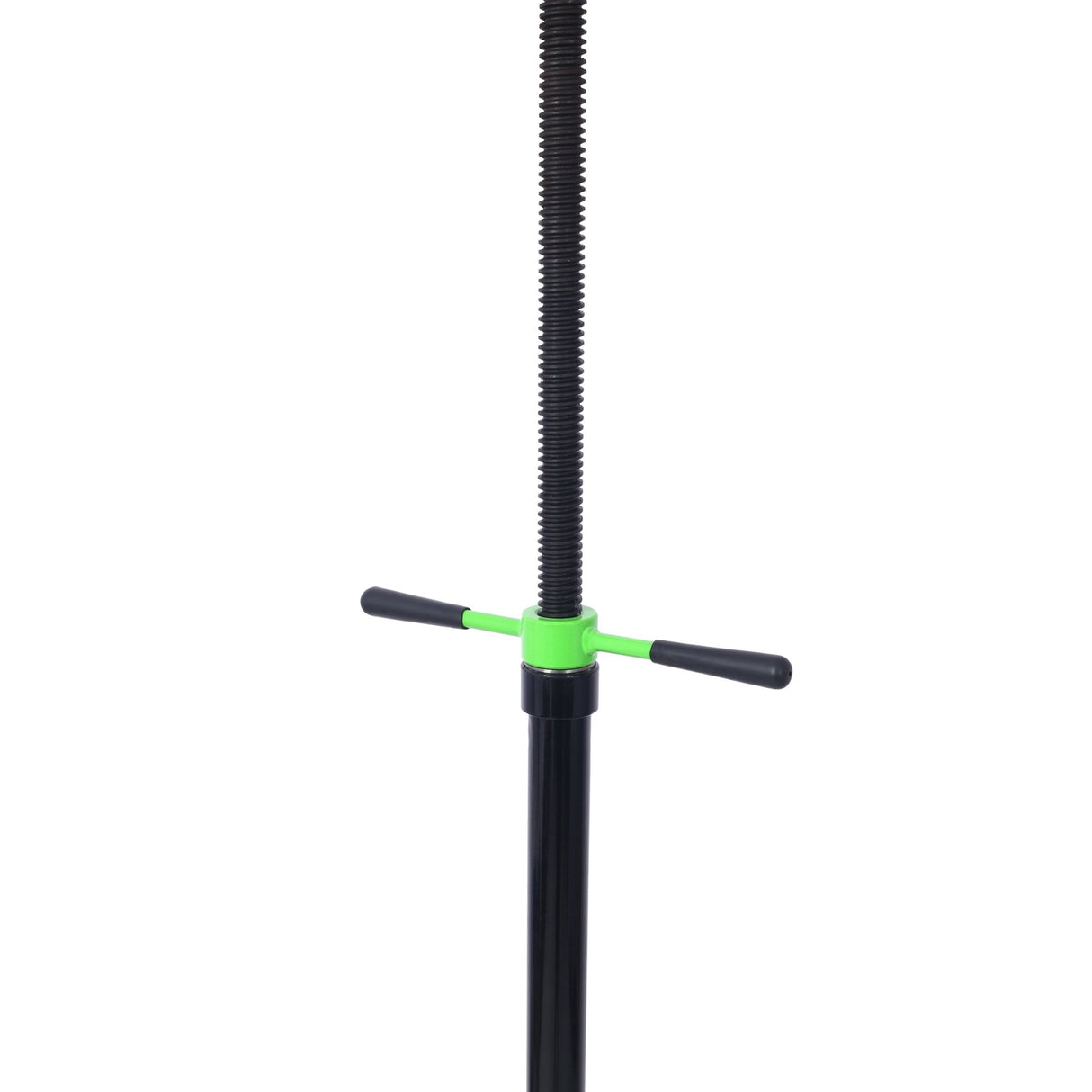 Under Hoist Support Stand 3/4 Ton 1650Lbs Capacity Jack Lifting from 52 1/2 to 74 7/8 Inch - Black+Green - Fab Heavy Parts