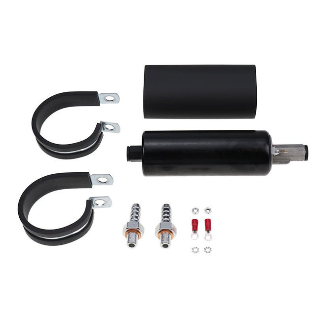 Universal 255LPH Inline High Pressure Fuel Pump With Install Kits GSL392 400 - 939 - Fab Heavy Parts
