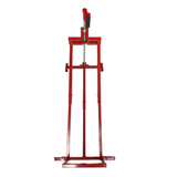 Universal Easy Lawn Mower Lift for Riding Tractors 800 Lbs Capacity 45° Tilt Adjustable - Red - Fab Heavy Parts