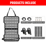 Universal Seat Back Molle Panel Organizer With Gun Holder - Fab Heavy Parts