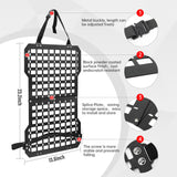 Universal Seat Back Molle Panel Organizer With Gun Holder - Fab Heavy Parts