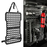 Universal Seat Back Molle Panel Organizer With Gun Holder - Fab Heavy Parts