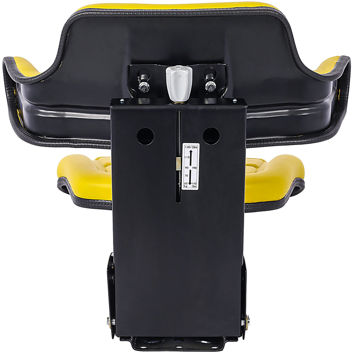 Universal Tractor Seat Suspension with Tilt Fits Ford New Holland 3900 3930 3910 5000 5100 5600 5610 5900 5910 - Yellow - Fab Heavy Parts