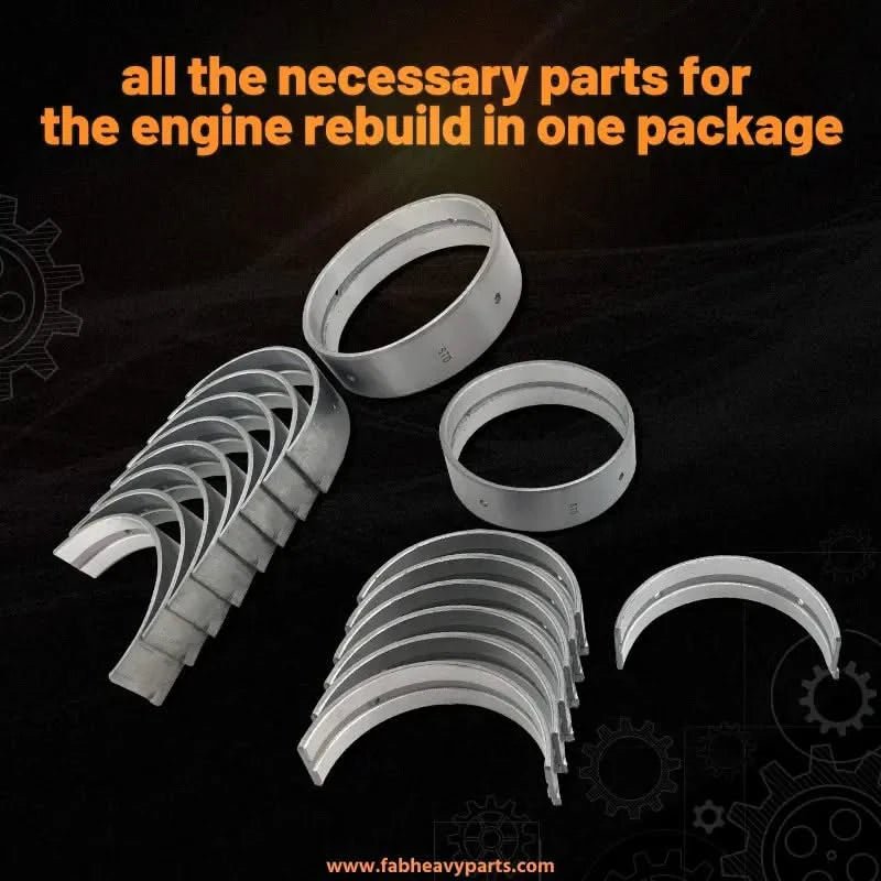 V2403-M-DI-T Kubota Engine Overhaul Rebuild Kit Aftermarket Replacement For Bobcat T190 S205 - Fab Heavy Parts