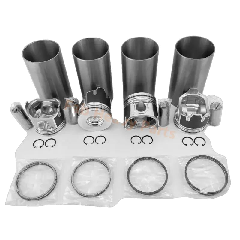V2607 Engine Piston and Liner Kit Aftermarket Replacement For Bobcat S550 S570 S590 T590 - Fab Heavy Parts