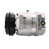 V5 A/C Compressor 11Q6 - 90040 11Q6 - 90041 Fits for Hyundai Excavator HW140 HW160 HW210 HX140L HX160L HX180L - Fab Heavy Parts
