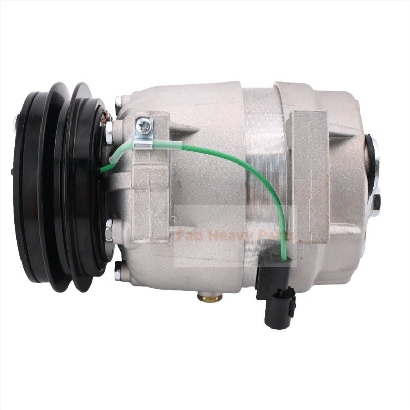 V5 A/C Compressor 11Q6 - 90040 11Q6 - 90041 Fits for Hyundai Excavator HW140 HW160 HW210 HX140L HX160L HX180L - Fab Heavy Parts