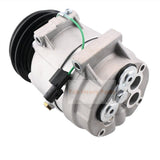 V5 A/C Compressor 11Q6 - 90040 11Q6 - 90041 Fits for Hyundai Excavator HW140 HW160 HW210 HX140L HX160L HX180L - Fab Heavy Parts