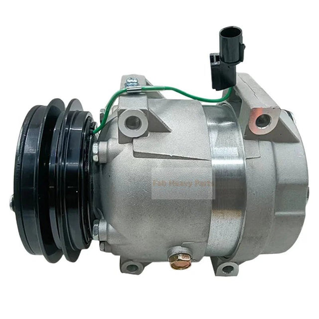 V5 A/C Compressor 11Q6 - 90040 Fits for CASE Wheel Loader 1221E - Fab Heavy Parts