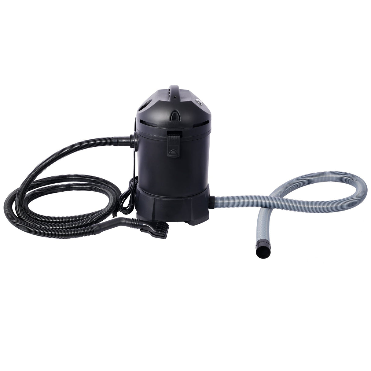 Vacuum Cleaner with 14ft Intake Suction Hose 4 Extension Tubes 3 Vacuum Nozzles a 6.5 Foot Output Hose and a Debris Collection Bag - Fab Heavy Parts