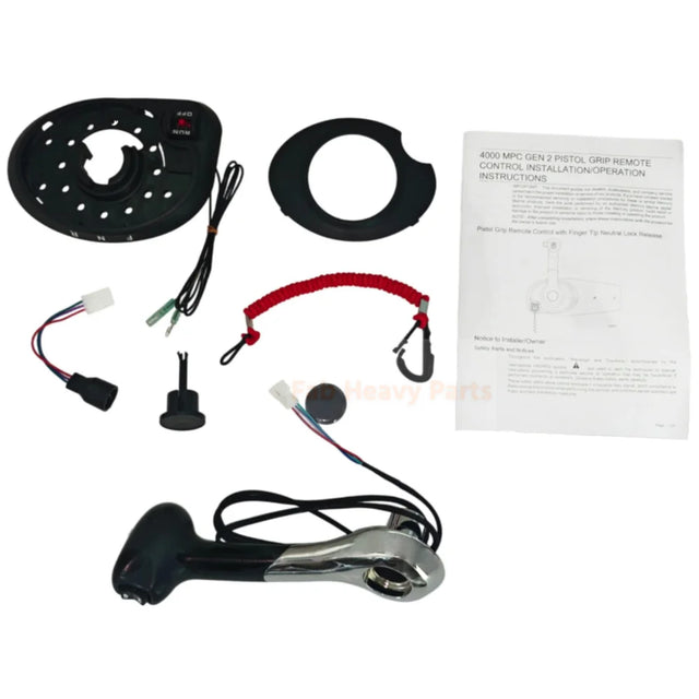 Vertical Control Box Console Panle Mount 8M0030550 Fits for Mercury Outboard Engine