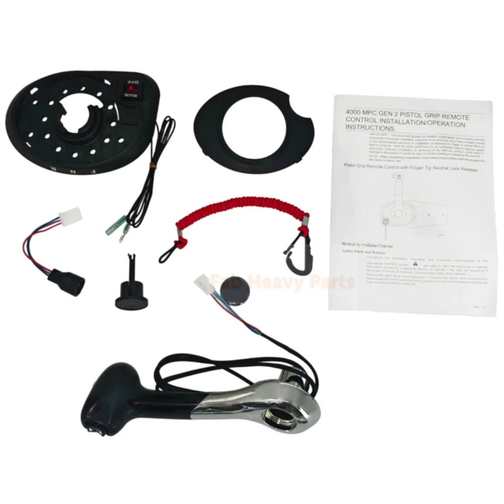 Vertical Control Box Console Panle Mount 8M0030550 Fits for Mercury Outboard Engine - Fab Heavy Parts