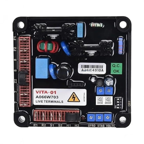 Voltage Regulator Pressure Regulating Plate VITA - 01 A066W703 for Stanford Generator - Fab Heavy Parts