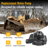 Water Pump 1727760 0R0997 172 - 7760 0R - 0997 Fits for Caterpillar 3304 3306 Engine 330 350 966F D4H D6D R1300 R1300G - Fab Heavy Parts