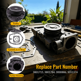 Water Pump 3801715 3801784 for Cummins Engine NT855 855 NH855 N310 NTC335 NTC350 - Fab Heavy Parts