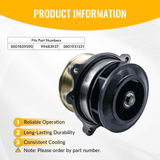 Water Pump 99483937 Fits for New Holland Combine CR9040 CR9060 CR9070 CR9080 - Fab Heavy Parts