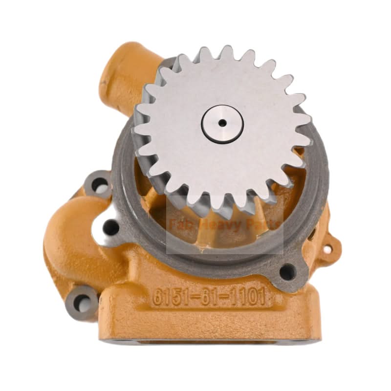 Water Pump Ass'y 6151 - 61 - 1121 6151 - 61 - 1101 6151 - 61 - 1102 Fit Komatsu PC300 - 3 PC400 - 5 W/ S6D125 Engine - Fab Heavy Parts