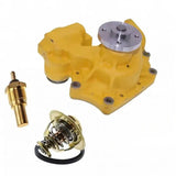 Water Pump & Thermostat & Sensor for Komatsu Engine 4D95 Dozer D20 - 6 D21 - 6 D20 - 7 D21A - 6 - Fab Heavy Parts