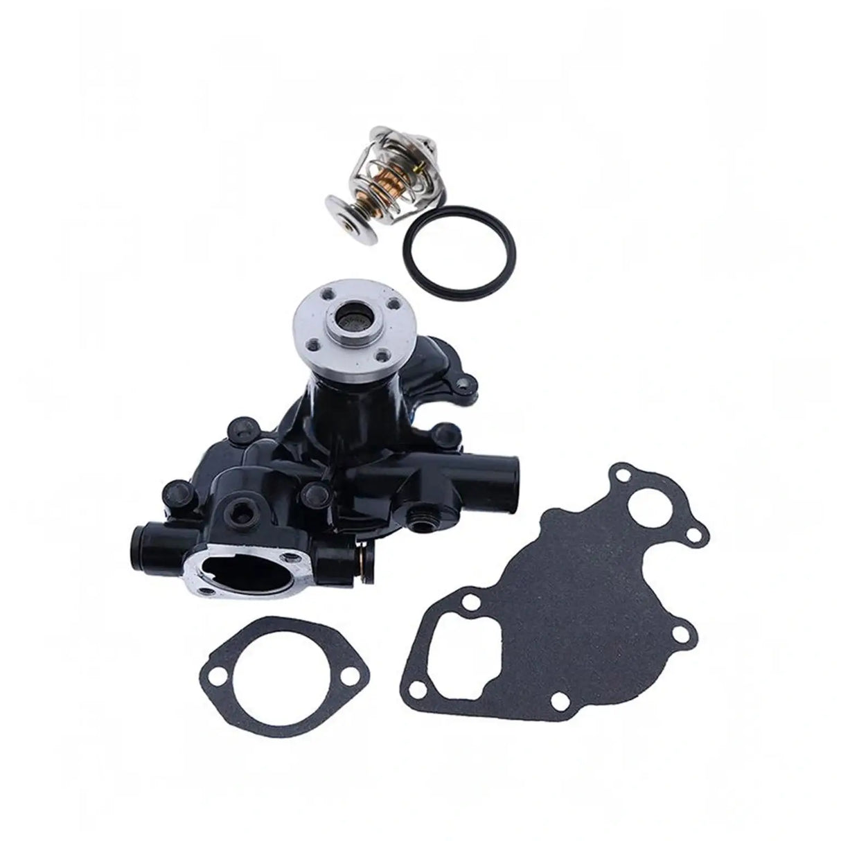 Water Pump With Gasket & Thermostat YM119810-42001 YM129155-49801 for Komatsu Engine 3D75-2 3D78AE-3C 3D80-1 3D82AE-3E 3D82E-3B Excavator PC20R-8 PC27R-8
