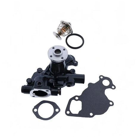 Water Pump With Gasket & Thermostat YM119810-42001 YM129155-49801 for Komatsu Engine 3D75-2 3D78AE-3C 3D80-1 3D82AE-3E 3D82E-3B Excavator PC20R-8 PC27R-8