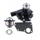 Water Pump XJAF - 00851 XJAF - 02625 & Thermostat XJAF - 00860 With Gasket for Mitsubsihi Engine S4S S6S Hyundai Forklift 35DS - 7 35DS - 7E 50DS - 7E 80D - 7 HDF50 - 7S Excavator R75 - 7 - Fab Heavy Parts