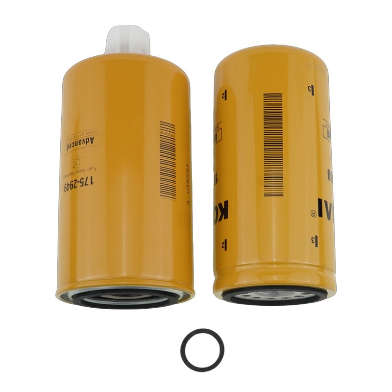 Water Separator & Fuel Filter 175 - 2949 1752949 & 1R - 0750 1R0750 Fits for Caterpillar CAT Fass Lift Pumps - Fab Heavy Parts