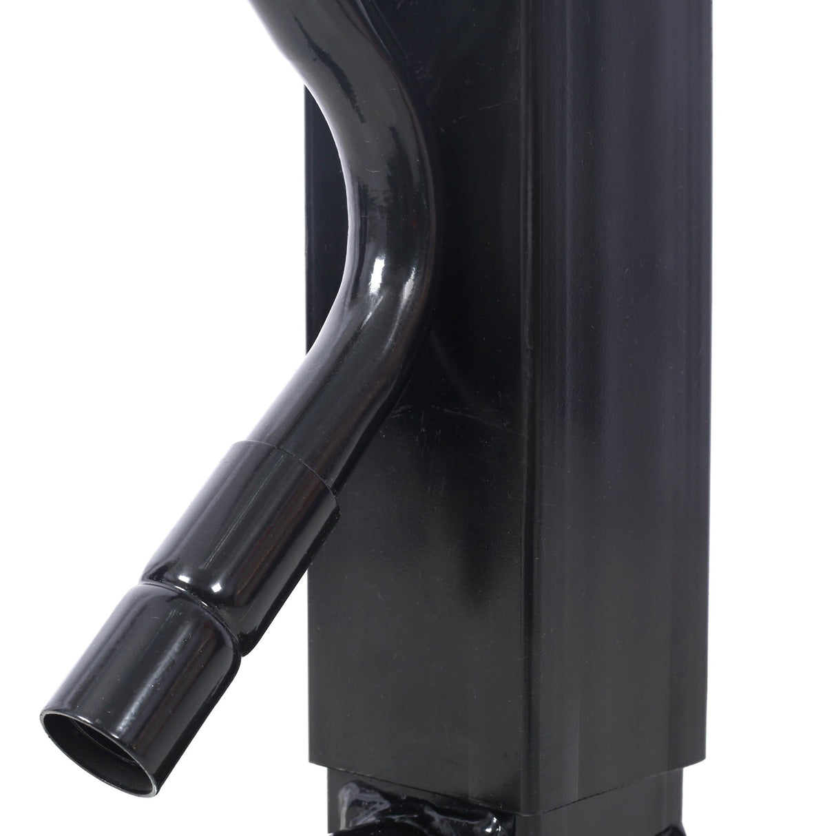 Weld On Trailer Jack 12,000 lbs. Capacity Sidewind Crank No Mount Square Tube 26 Inch Travel Heavy - Duty Square Tube - Fab Heavy Parts