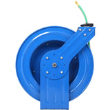Welding Hose Reel Retractable 1/4 Inch x 100 Foot Twin Oxygen Acetylene Rubber STD Max 200PSI Heavy Duty Industrial Single Arm Construction - Fab Heavy Parts