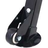 Welding Workbench with Wheels and Slot 30"x20" 400lbs Capacity Steel Folding Adjustable - Fab Heavy Parts