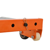 Wheel Dolly 330 LBS Heavy Duty Adjustable Rolling Tire Dolly for Tires Ranging from 6.5 to 31.5 Inches - Fab Heavy Parts