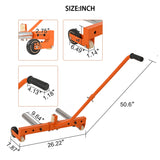Wheel Dolly 330 LBS Heavy Duty Adjustable Rolling Tire Dolly for Tires Ranging from 6.5 to 31.5 Inches - Fab Heavy Parts