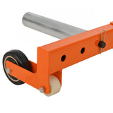 Wheel Dolly 330 LBS Heavy Duty Adjustable Rolling Tire Dolly for Tires Ranging from 6.5 to 31.5 Inches - Fab Heavy Parts