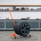 Wheel Dolly 330 LBS Heavy Duty Adjustable Rolling Tire Dolly for Tires Ranging from 6.5 to 31.5 Inches - Fab Heavy Parts