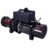 Winch 13500 lb. Load Capacity Electric 12V DC Power with Wireless Remote - Fab Heavy Parts